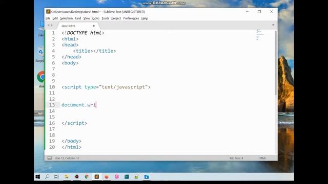 JavaScript Tədris. Document.write() #1. смотреть онлайн