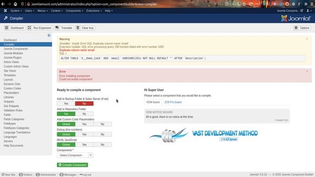 How to Fix SQL Error in JCB смотреть онлайн