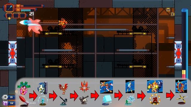 20XX - Power Hidden Abilities & Boss Order Guide смотреть онлайн