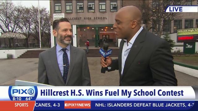 Kori Chambers interviews Hillcrest HS Principal for Fuel My School смотреть онлайн