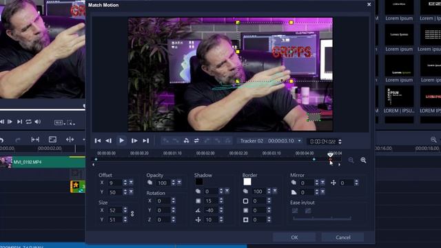 Easy track 3D text titles, Corel VideoStudio 2022 смотреть онлайн