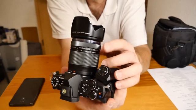 Bridgekamera Oder Systemkamera - 02 - 8 Olympus OM-D E-M5II Plus 14-150mm Plus 14-42mm Pancake