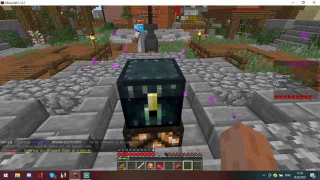 Обзор гриферского сервера Minecraft 1.12.2 под названием WarCraft смотреть онлайн