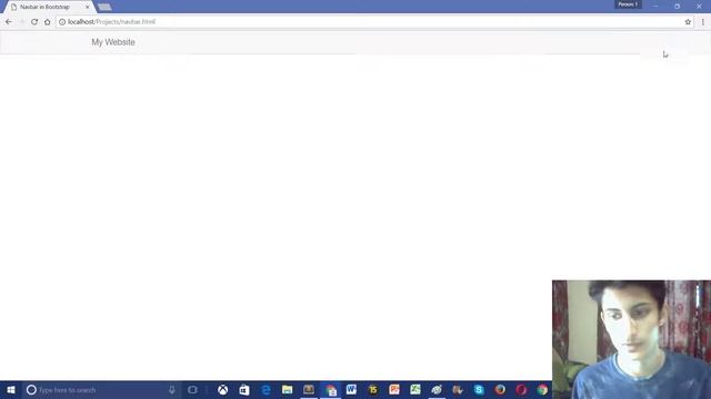 Create Navbar in Bootstrap - colorful Navbar with brand name in Bootstrap смотреть онлайн