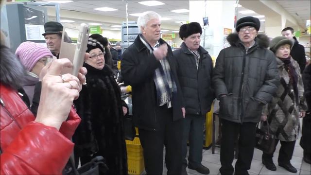 видео Поздравительная акция МУ КЦ Инской к 23 февраля смотреть онлайн