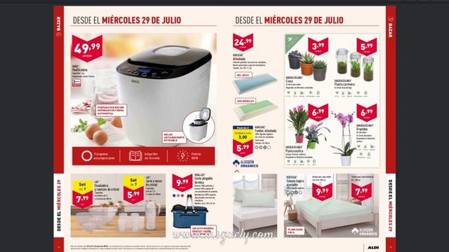 ? ALDI Folleto | Ofertas Y Promociones | Del 29/07 Hasta el 04/08 ? смотреть онлайн