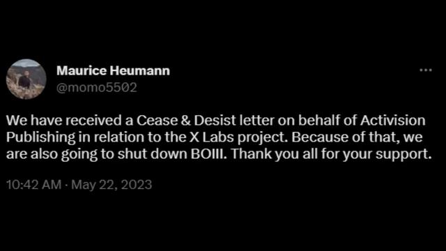 BOIII and Xlabs situation смотреть онлайн