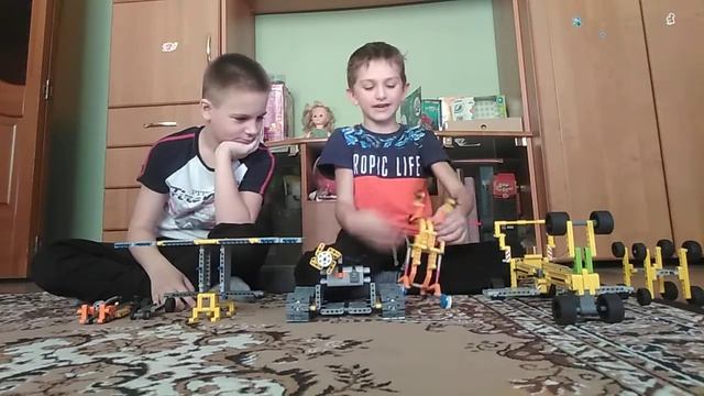 Лего-техник, собираем без инструкции. смотреть онлайн