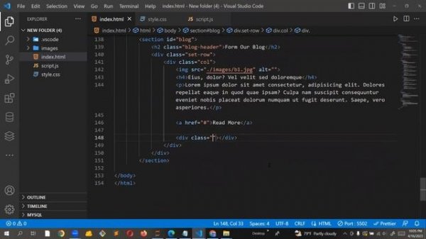 Create A Responsive Online Book Store Website Design Using HTML - CSS - JavaScript || Step By Step