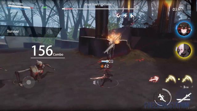 Punishing: Gray Raven Global Gameplay | War Zone Challenge (Android English) смотреть онлайн
