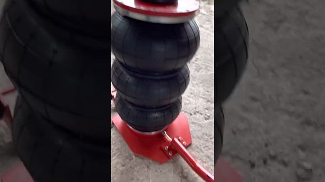 Пневматический домкрат 3 т. смотреть онлайн