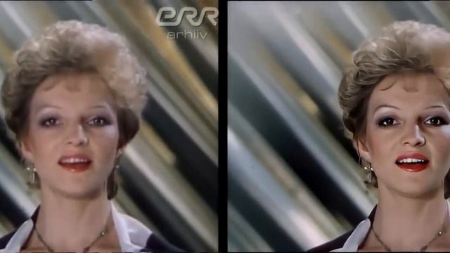 Пример работы программы AVCLabs Photo Enhancer AI - Поёт Марью Ляник 1986г.