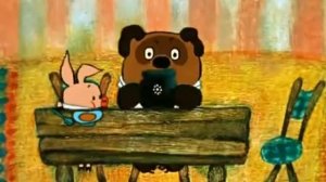 Вини-пух застрял в норе