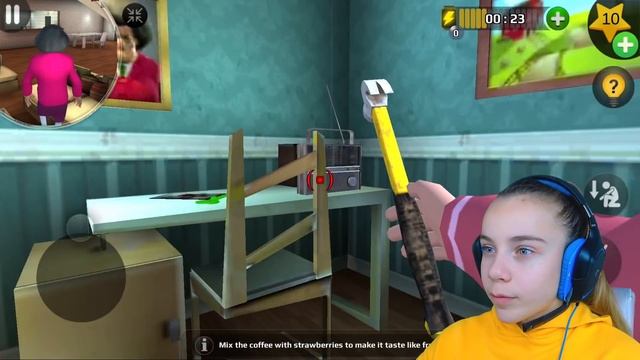 ЛЮБОВЬ Злой Учительницы Мисс Ти Злая Учительница Scary Teacher 3D