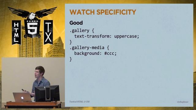 HTML5TX 2013 - Front End Legos: Better Design with Reusable HTML & CSS смотреть онлайн