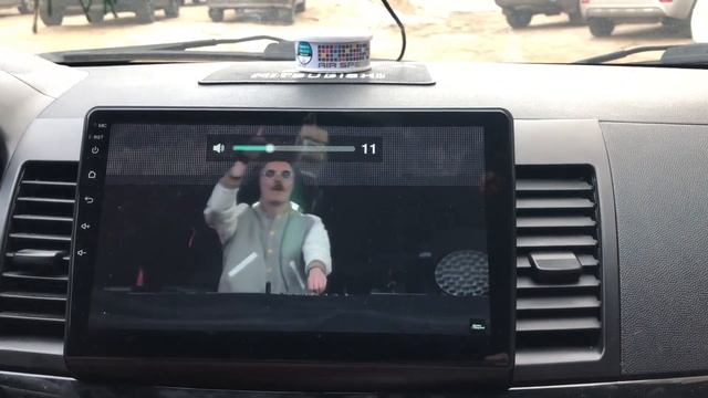 Магнитола TEYES Mitsubishi Lancer X. Установка, обзор, отзыв. смотреть онлайн