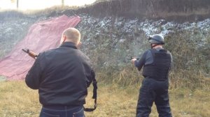 Стрельба с автомата АКСУ 5.45