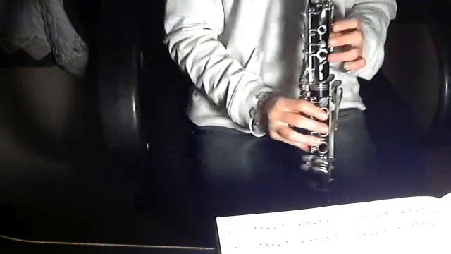 Au claire de la lune on clarinet смотреть онлайн