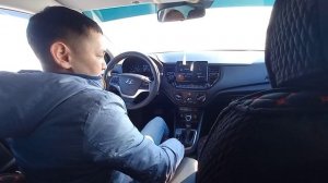 хюндай акцент видео обзор, тест драйв