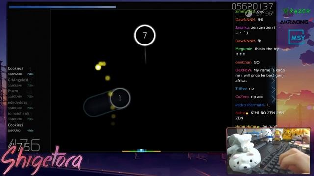Cookiezi | RADWIMPS - Zen Zen Zense (movie ver.) [Extra: Mitsuha] +HD,DT | FC 97.09% 548pp #1 смотреть онлайн