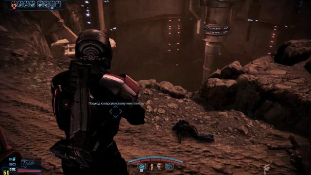 Прохождение Mass Effect 3 #2 Марс смотреть онлайн