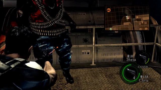 resident evil 5 defeat pro 6-3 gatling gun majini by M92F(no upg) PC版バイオハザード5　6-3軍曹を無改造M92Fで倒してみた смотреть онлайн