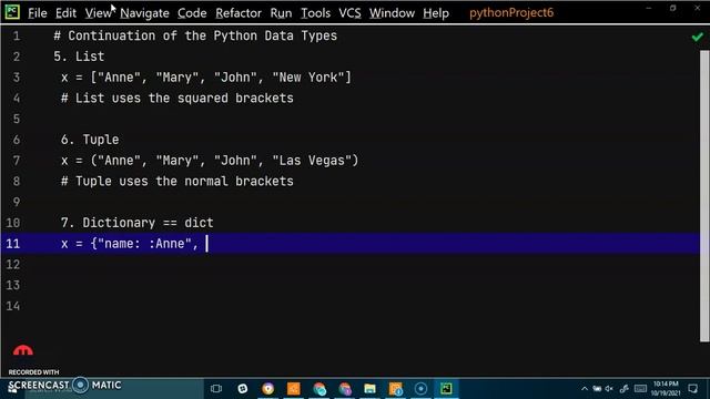 Python Data Types (Part 2) | Built-in Data Types | Python for Beginners | Python Programming смотреть онлайн