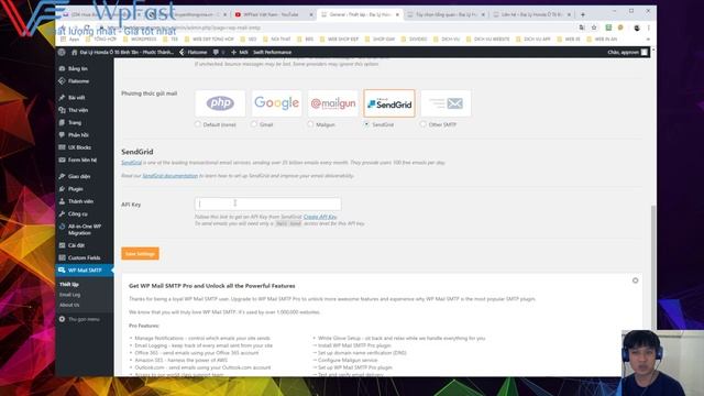 Hướng dẫn cấu hình SMTP SendGrid để gửi email wordpress смотреть онлайн