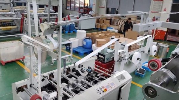 Automatic Paper Bag Making Machine - Fully Automatic Paper Bag Making Machine For Shopping Bags