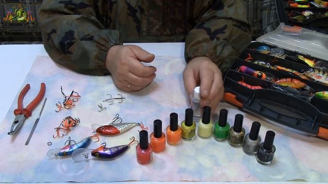 Тройник на воблере - красим и дорабатываем. смотреть онлайн
