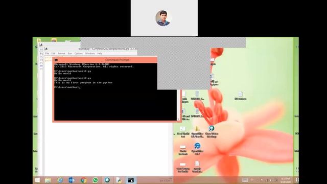 P-5 || How to generate the python file in python IDLE and How to Run Python Script on Command promp смотреть онлайн