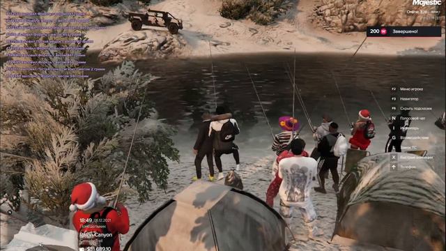 первый снег в гта и рыбалка смотреть онлайн