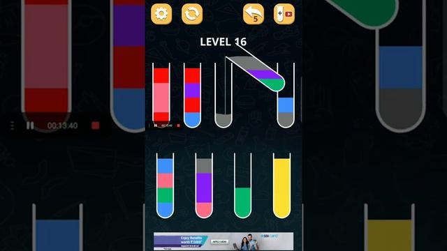 COLOR SORT PUZZLE | COLOR GAME | RELAXING GAME смотреть онлайн