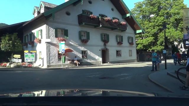 Проездом через Санкт-Гильген, Австрия. Sankt-Gilgen, Österreich. смотреть онлайн