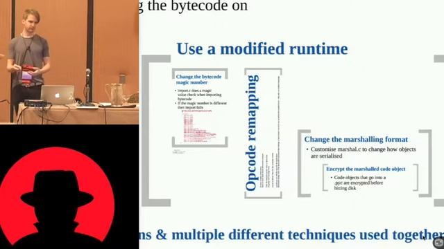 Blackhat 2010 pyREtic Reversing obfuscated python bytecode and live python objects Rich Sm смотреть онлайн