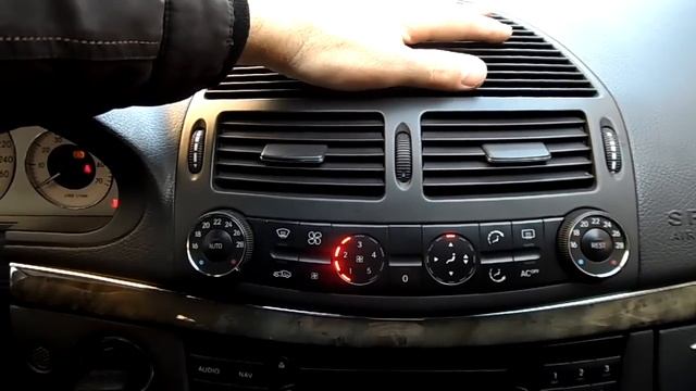 =MERCEDES W211.КАК РАБОТАЮТ ЖАЛЮЗИ ПОСЛЕ ПРОЧИСТКИ. БЛОК КЛИМАТА®️ смотреть онлайн