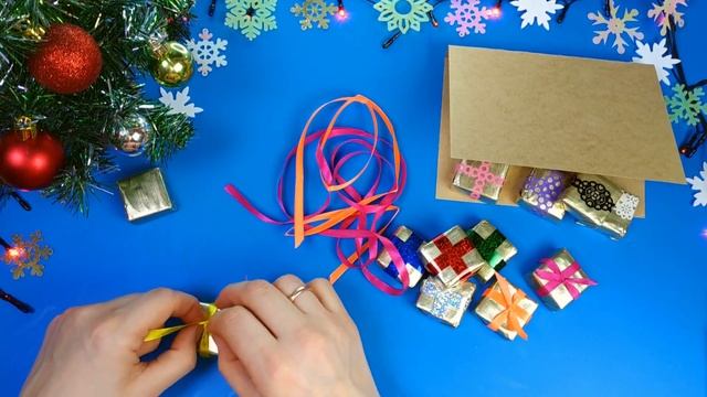 DIY Сладкий ПОДАРОК на Новый год ОТКРЫТКА с конфетами / Sweet GIFT for New Year CARDS with sweets смотреть онлайн