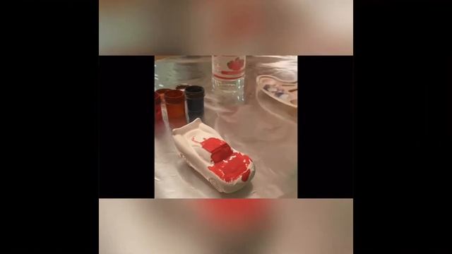 Рисуем /разукрашиваем фигурку гипсовую /на карантине смотреть онлайн