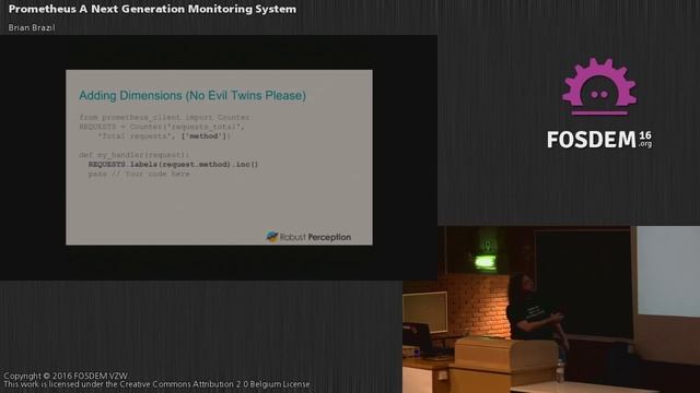 Prometheus: A Next Generation Monitoring System (FOSDEM 2016) смотреть онлайн