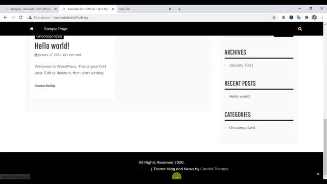 How to Design Website for AdSense Approval? How to Create Pages & Menus in Wordpress [Kannada] смотреть онлайн