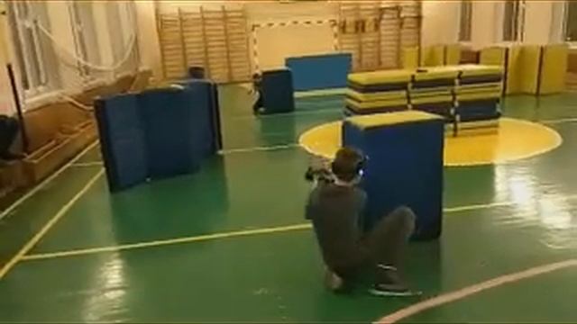 ЛАЗЕРТАГ. Прикладная игра. Тренировка кадетского класса и военно-спортивного клуба смотреть онлайн