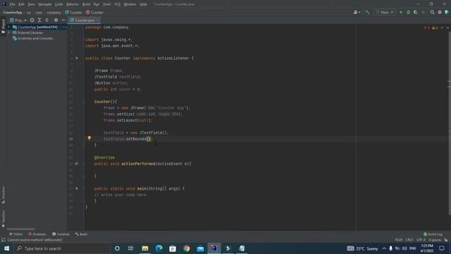 Java Counter App | Mini Project GUI | CodeWithMasood смотреть онлайн