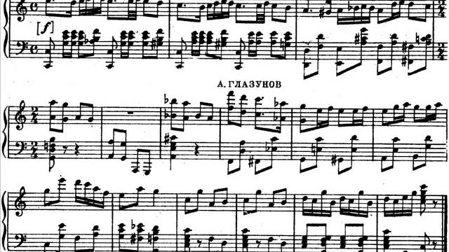 Arensky, Rachmaninov, Glazunov & Taneyev - Four improvisations for piano смотреть онлайн