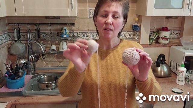 ?Как быстро и просто выпрямить пряжу и собрать нити, одинаковой толщины. смотреть онлайн
