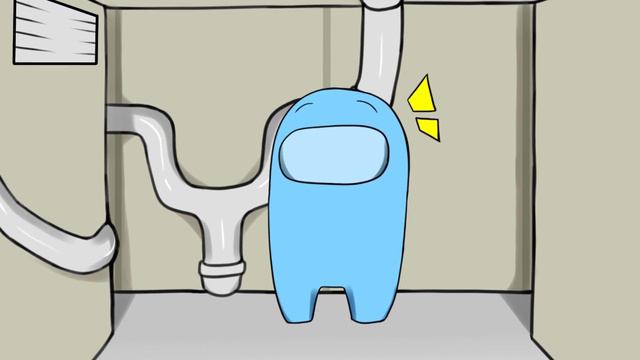 "A Knife" (A Short Among Us Animation) смотреть онлайн
