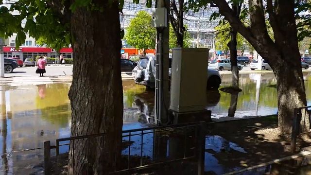Новости Тулы: проспект Ленина в Туле залило водой смотреть онлайн