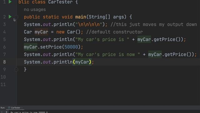 Java Object Oriented Programming 1 - Writing Classes, Constructors, Accessors, Mutators, and Method смотреть онлайн