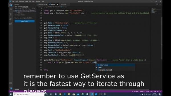 Roblox Exploit Scripting | How to make a ESP script Tutorial