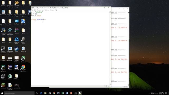 Python Programming Tutorial #20 - Classes and Objects смотреть онлайн