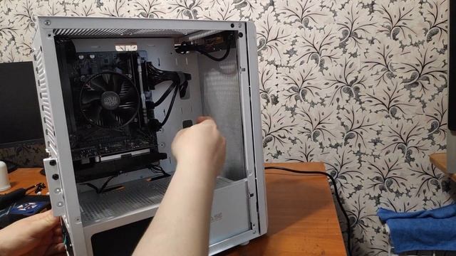 подробный обзор корпуса PowerCase Mistral Micro Z3W Mesh LED [CMIMZW-L3] белый ! смотреть онлайн